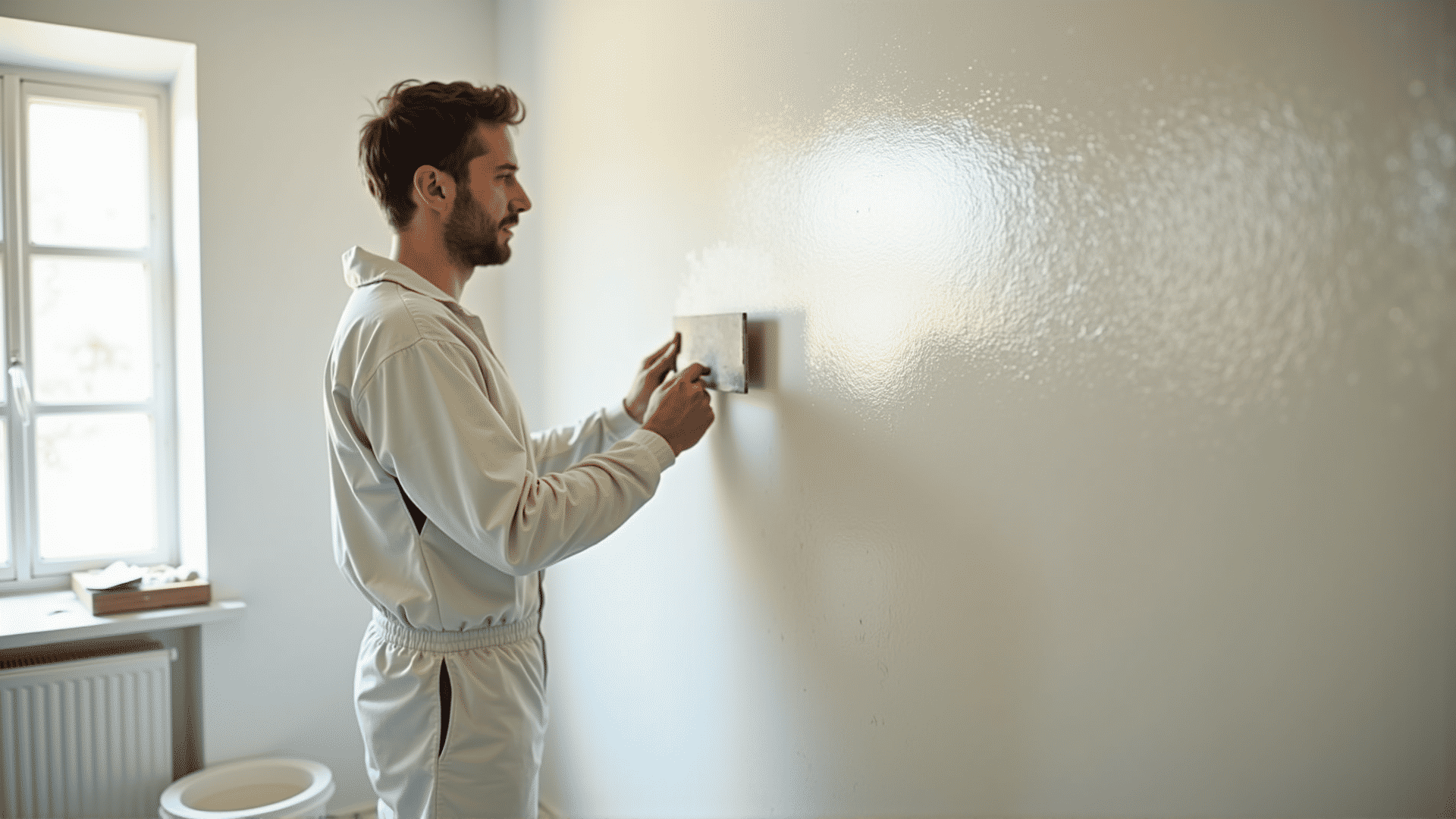 Rasatura professionale per pareti lisce